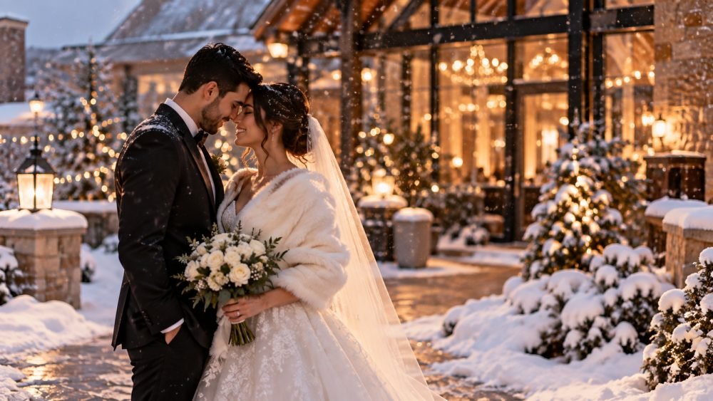 Winter Wedding Photographer in Windsor, Ontario