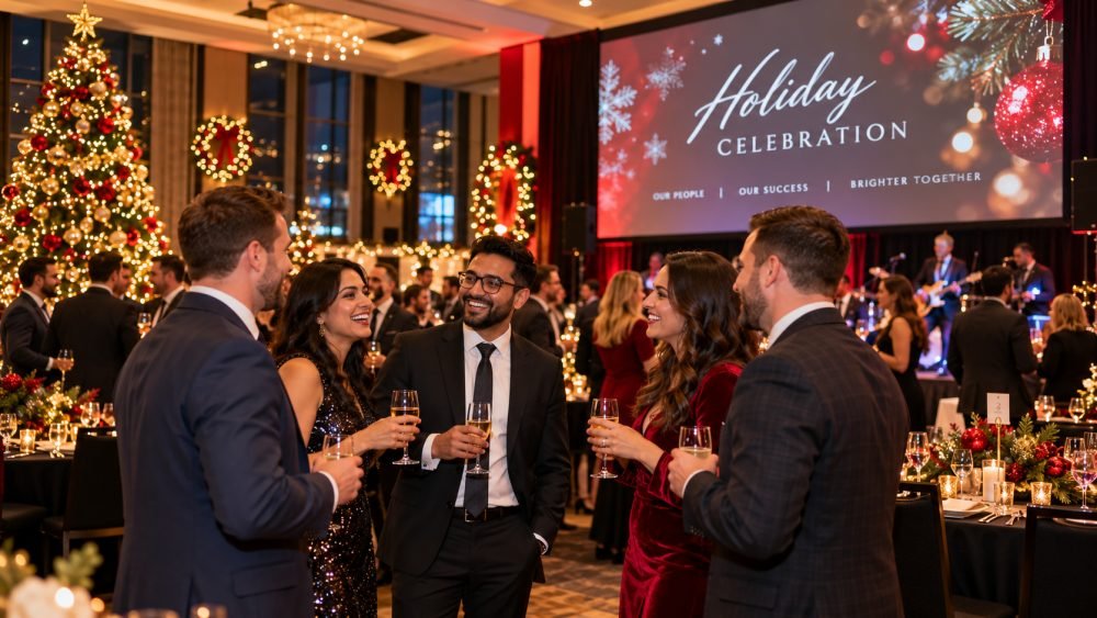 Corporate Holiday Party Photographer in Windsor, ON